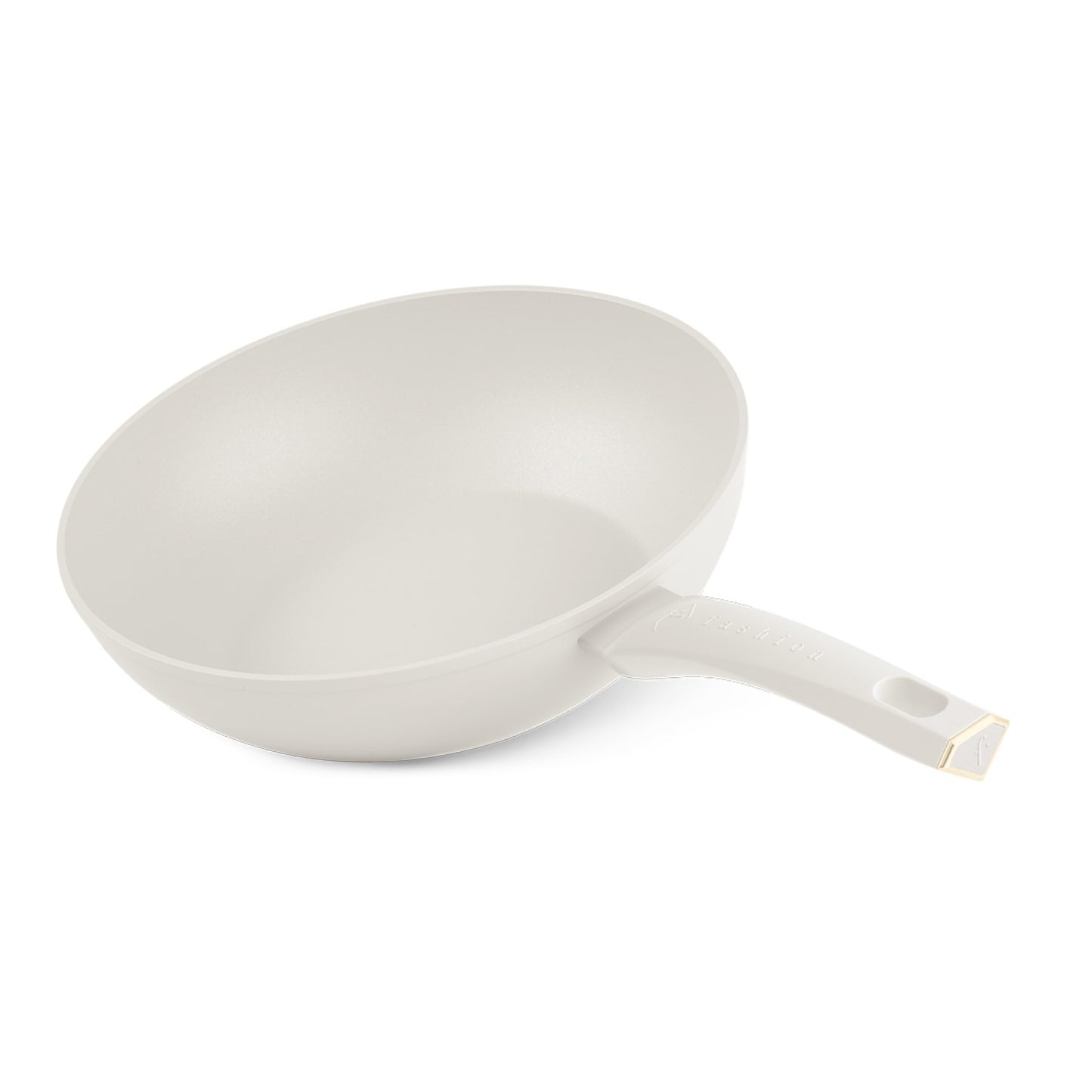 Fashion By Berlinger Haus 28cm TitanPro Non-Stick Wok - Cream