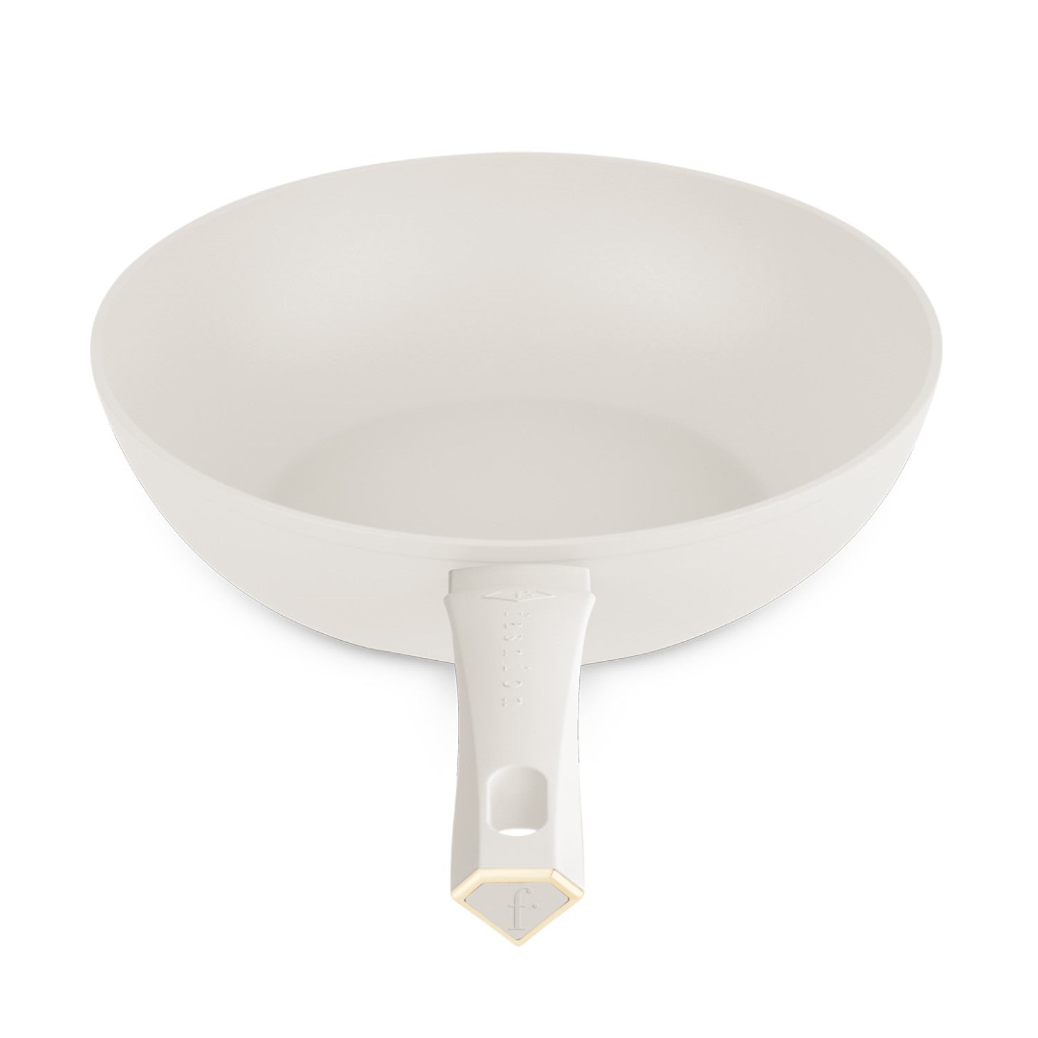 Fashion By Berlinger Haus 28cm TitanPro Non-Stick Wok - Cream