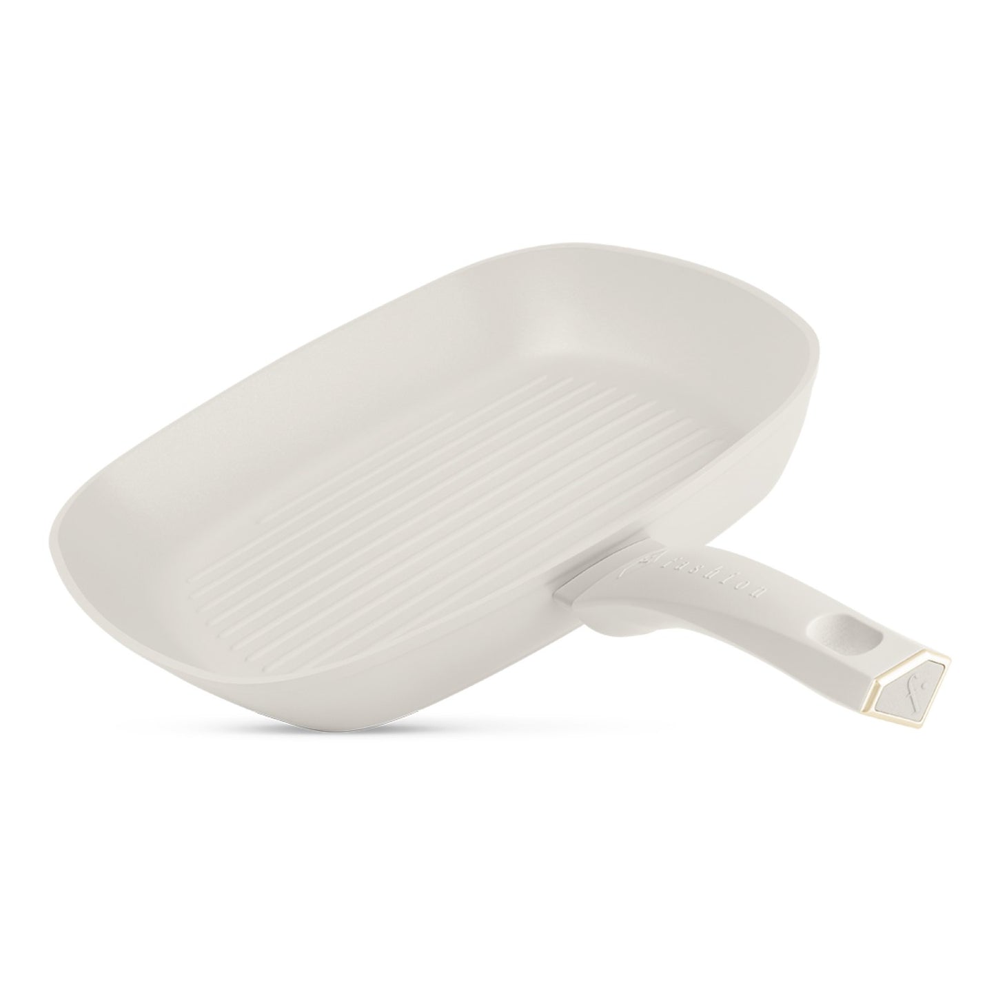 Fashion By Berlinger Haus 28cm TitanPro Non-Stick Grill Pan - Cream