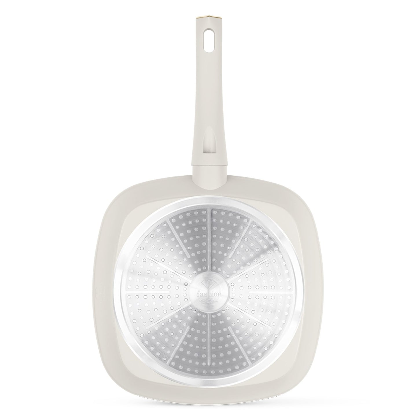Fashion By Berlinger Haus 28cm TitanPro Non-Stick Grill Pan - Cream