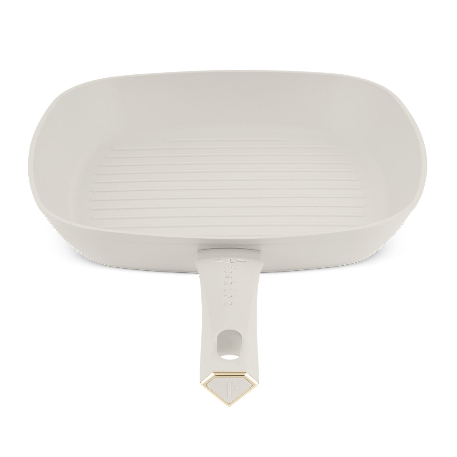 Fashion By Berlinger Haus 28cm TitanPro Non-Stick Grill Pan - Cream