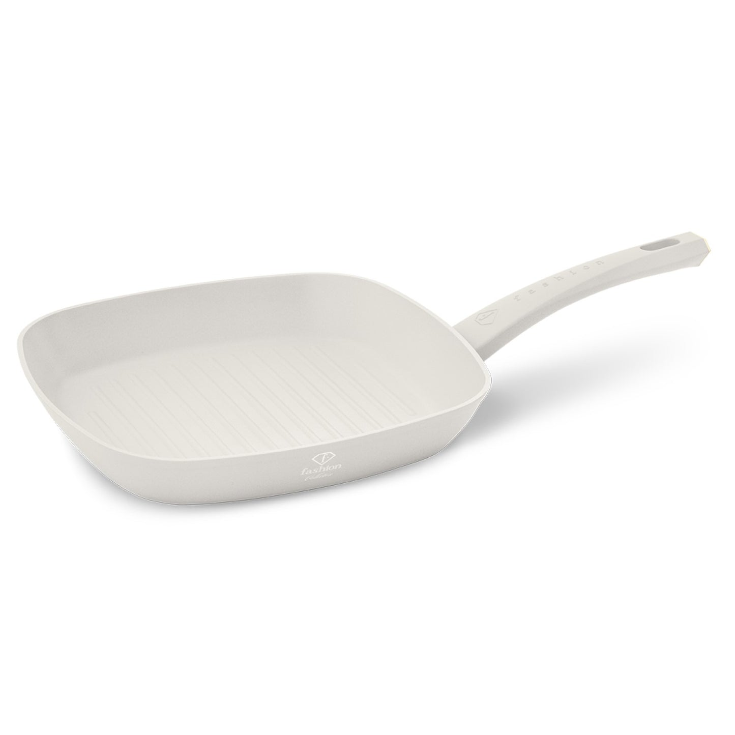 Fashion By Berlinger Haus 28cm TitanPro Non-Stick Grill Pan - Cream