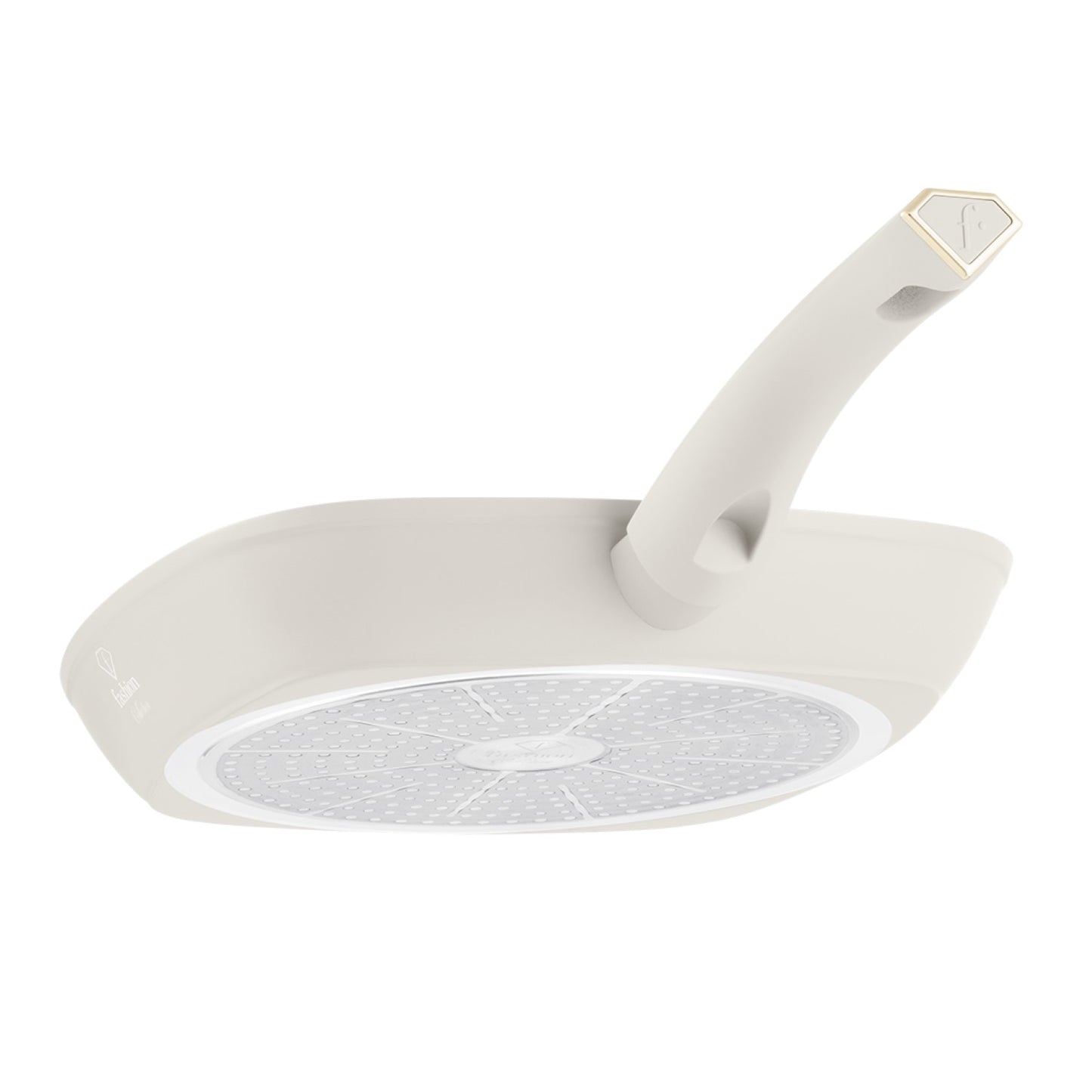 Fashion By Berlinger Haus 28cm TitanPro Non-Stick Grill Pan - Cream