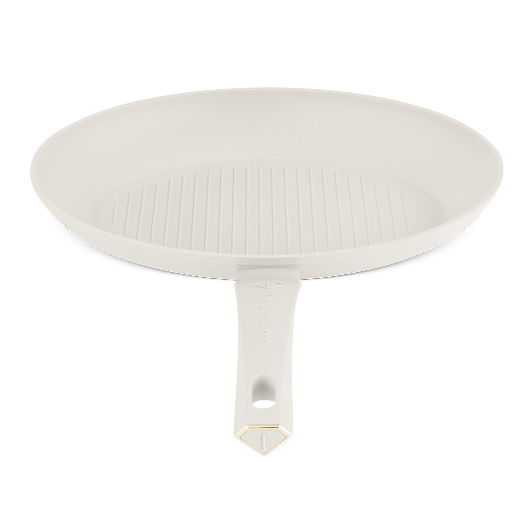 Fashion By Berlinger Haus 35cm Titan Pro Non-Stick Fish Pan - Matt Cream