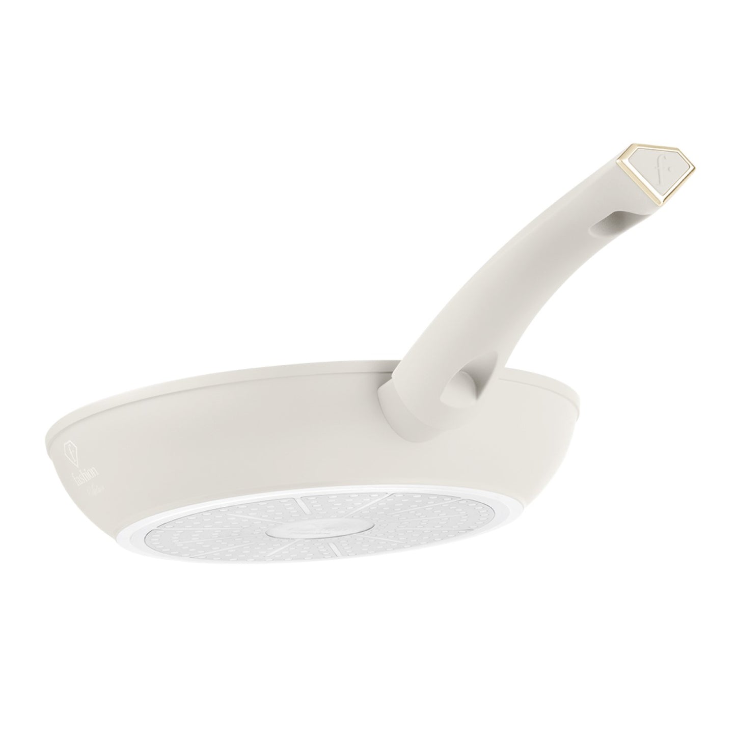 Fashion By Berlinger Haus 10 Piece TitanPro Non-Stick Cookware Set - Cream