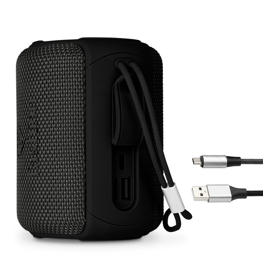 Fashion By Berlinger Haus Portable Bluetooth Speaker Small Size - Black Rose