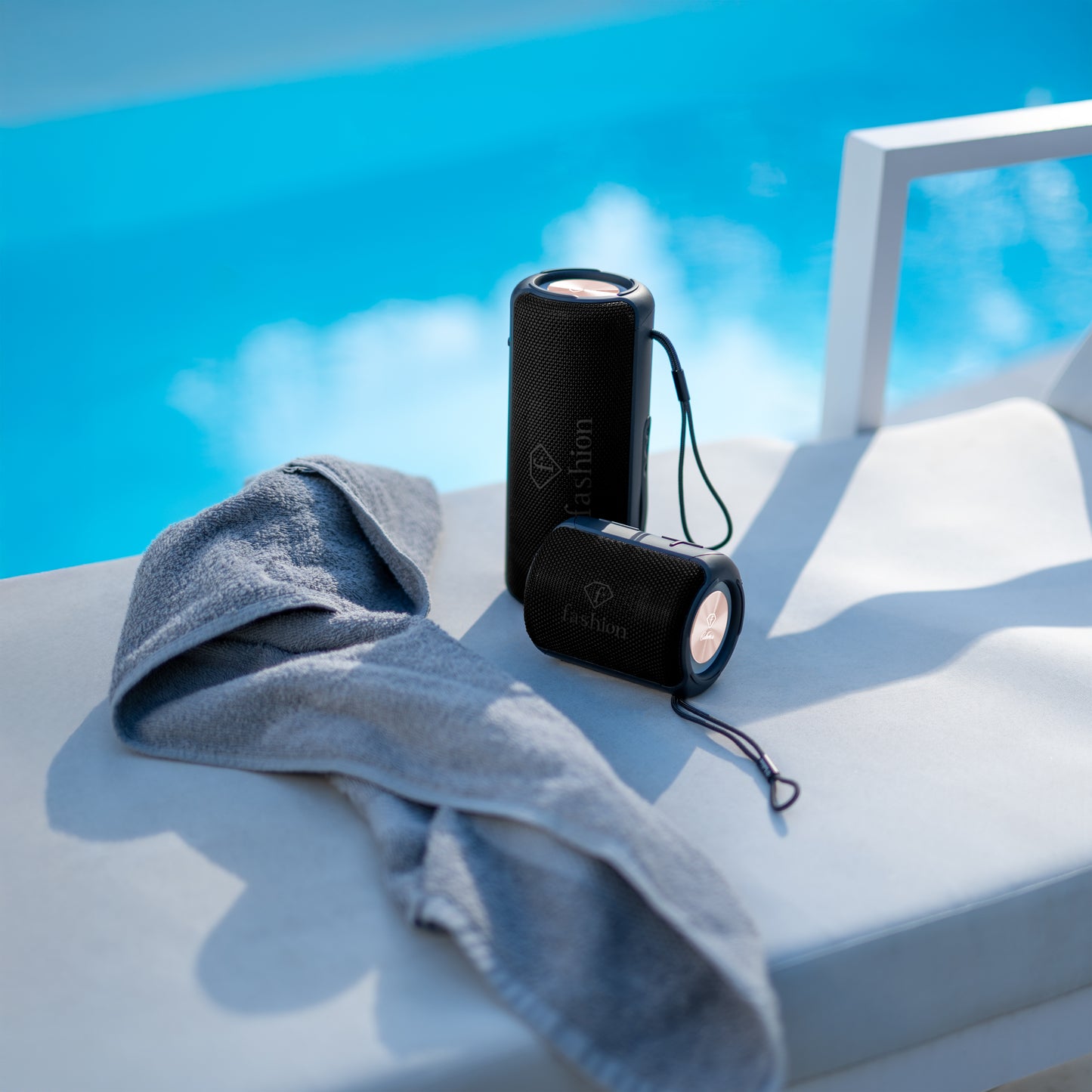 Fashion By Berlinger Haus Portable Bluetooth Speaker Small Size - Black Rose