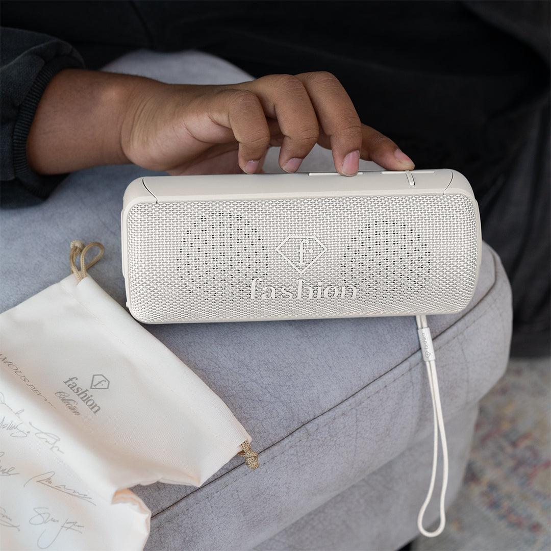 Fashion By Berlinger Haus Wireless Bluetooth Speaker - Matte Cream