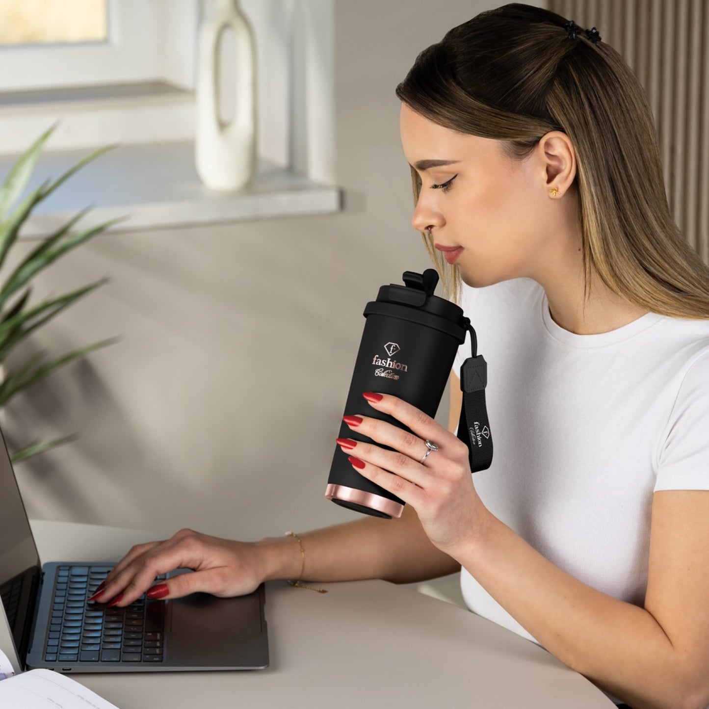 Fashion By Berlinger Haus 0.5L Coffee Mug - Matte Black