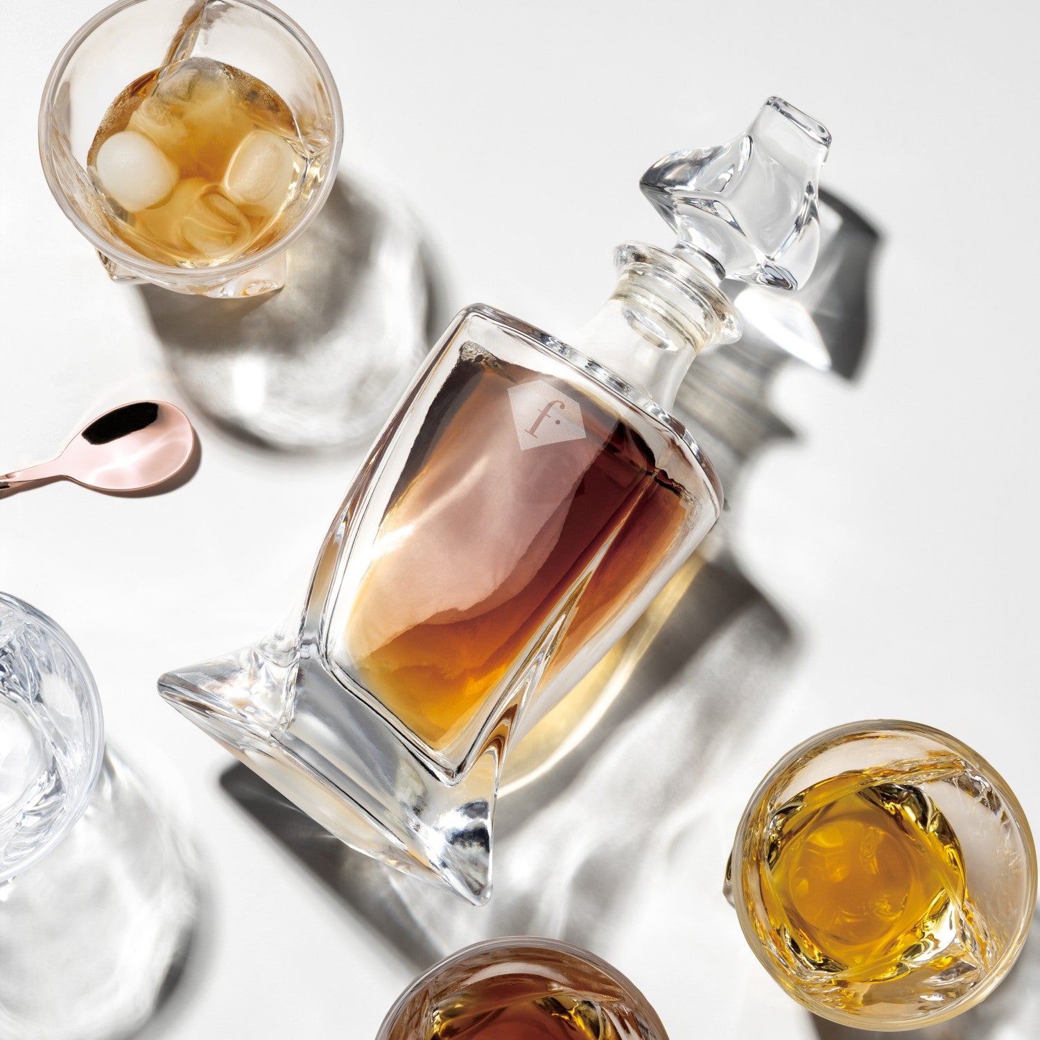 Fashion By Berlinger Haus Whisky Decanter and Glass Set - Classic Collection