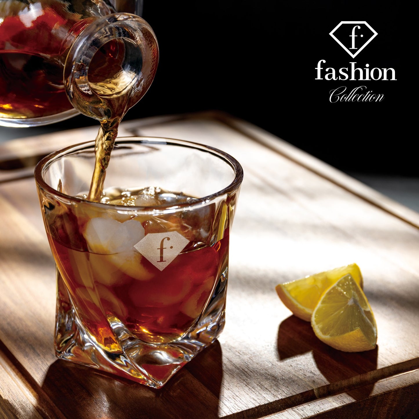 Fashion By Berlinger Haus Whisky Decanter and Glass Set - Classic Collection