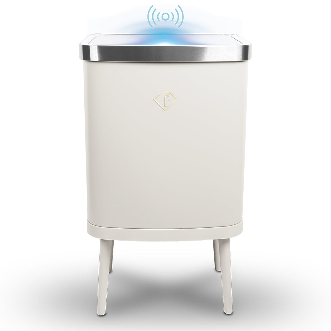 Fashion By Berlinger Haus 30L Sensor Bin - Cream