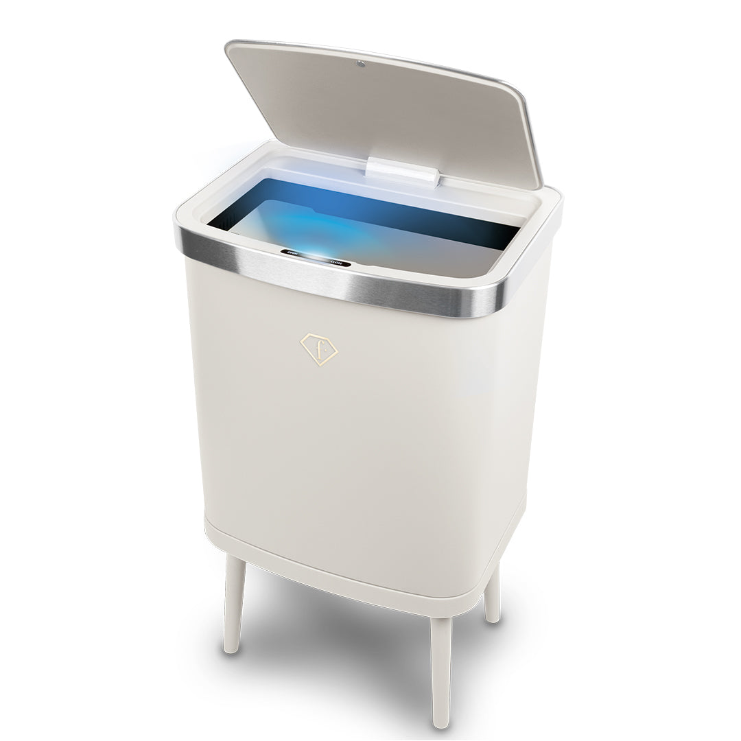 Fashion By Berlinger Haus 30L Sensor Bin - Cream