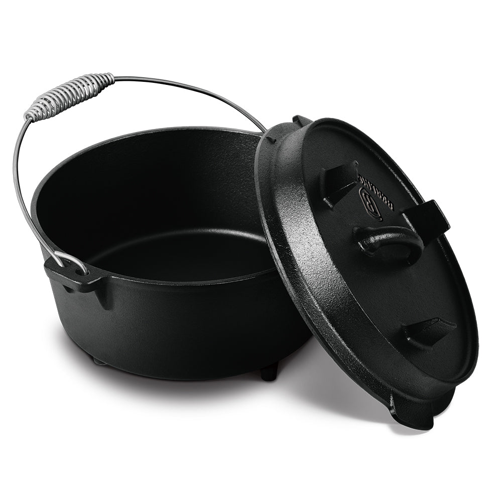 Berlinger Haus 25cm Cast Iron Dutch Oven Pot – Black
