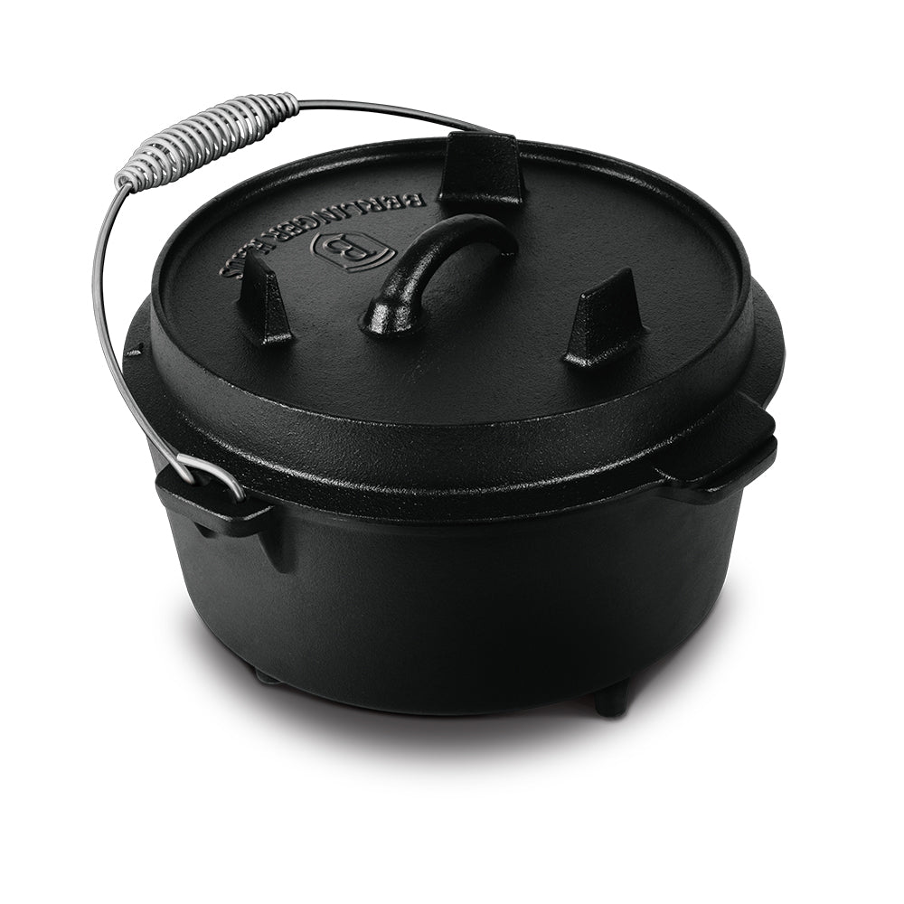 Berlinger Haus 25cm Cast Iron Dutch Oven Pot – Black