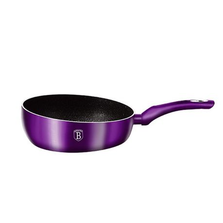 Berlinger Haus 26cm Marble Coating Flip Frypan - Royal Purple