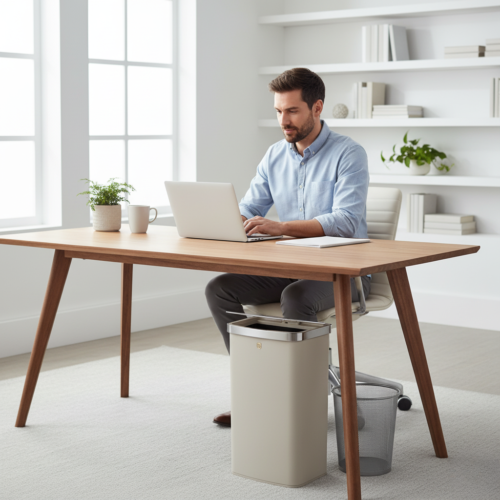 Berlinger Haus 60L Sensor Bin – Sahara