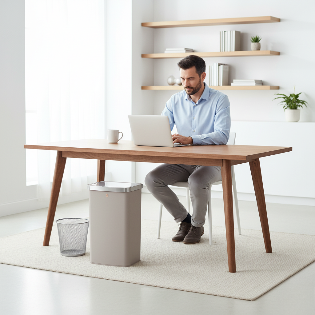 Berlinger Haus 60L Sensor Bin – Taupe