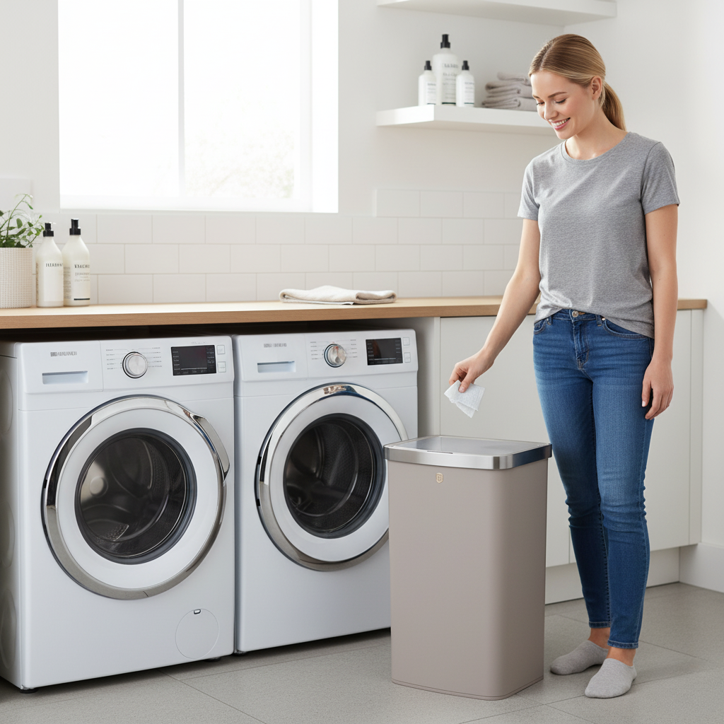 Berlinger Haus 60L Sensor Bin – Taupe