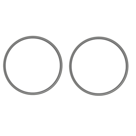 Berlinger Haus 22 cm Silicone Gasket for Pressure Cooker Lid-set of 2