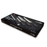 Berlinger Haus 4-Piece Stainless Steel Knife Set - Carbon Pro