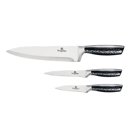 Berlinger Haus 3-Piece Stainless Steel Knife Set - Carbon Pro