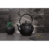 Berlinger Haus 0.8L Cast Iron Tea Kettle Pot - Black