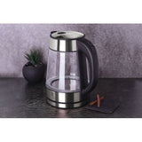 Berlinger Haus 1.7L Stainless Steel Electric Glass Kettle - Silver