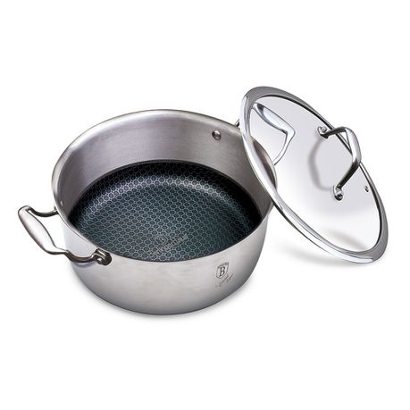 Berlinger Haus 20cm Stainless Steel Eterna Coating Casserole with Lid