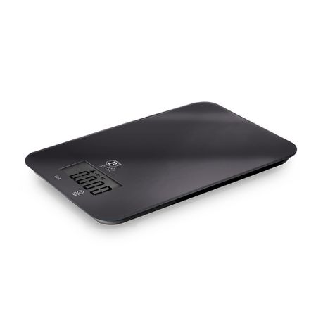 Berlinger Haus Digital 5kg Tempered Glass Kitchen Scale - Carbon Pro