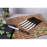 Berlinger Haus 6-Piece Steak Knife Set with Blackwood Handle - Laguiole