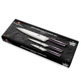 Berlinger Haus 3-Piece Stainless Steel Knife Set - Purple Eclipse
