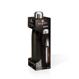 Berlinger Haus 500ml Stainless Steel Vacuum Bottle - Shiny Black