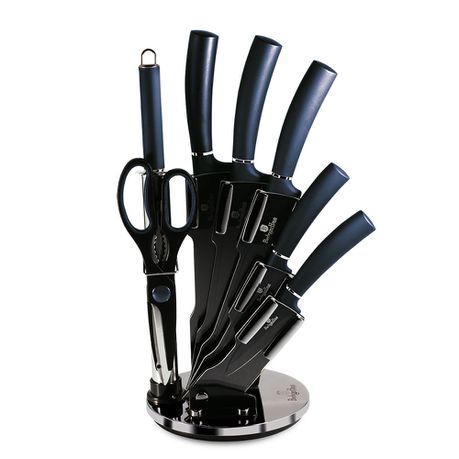 Berlinger Haus 8 Piece Knife Set - Aquamarine