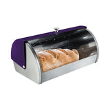 Berlinger Haus 38cm Premium Bread Box - Metallic Purple Edition