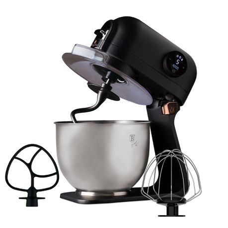 Berlinger Haus 1200w Cast Aluminum Kitchen Machine Stand Mixer - Black Rose