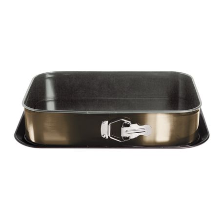 Berlinger Haus 39cm Non-Stick Square Springform Cake Pan - Shine