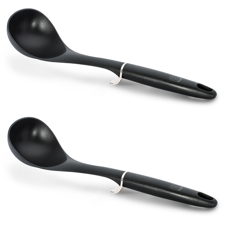 Berlinger Haus 2 Piece Non-Stick Soup Ladle Set - Royal Black