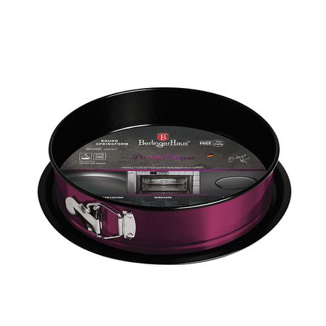 Berlinger Haus 26cm Non-Stick Round Springform Cake Pan - Purple