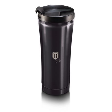 Berlinger Haus 500ml Thick-Walled Travel Coffee Mug - Carbon Pro