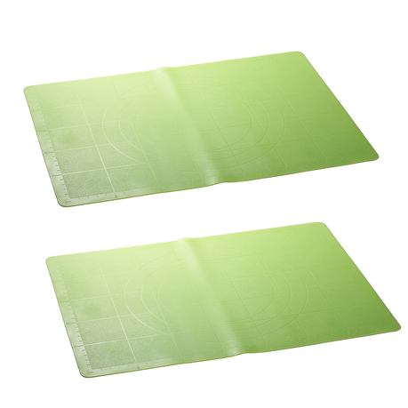 Blaumann Silicone Baking Mat - Green (Set of 2)