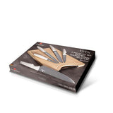 Berlinger Haus 6-Piece Non-Stick Knife Set with Cutting Board - Aspen